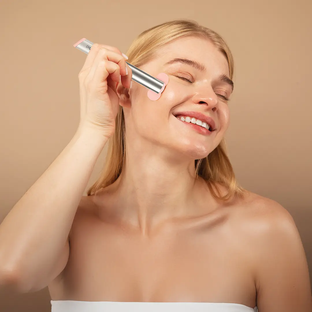 Porodo Lifestyle Electrical Eye Massage Stick - Silver White (3)