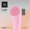 Porodo Lifestyle Sonic Vibration Facial Cleansing Brush - Pink (3)