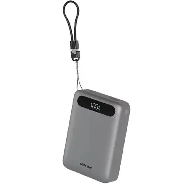 3-30.webp پاوربانک 10000 هزار 22.5 وات گرین لاین مدل Green Lion Zuno GNZUN20PBGY - Image 1