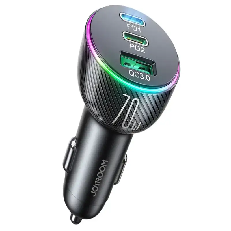 379614.webp شارژر فندکی ماشین 70 وات جویروم مدل joyroom JR-CL26 - Image 1