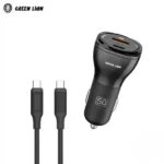 شارژر فندکی 50 وات گرین لاین مدل Green Lion Dual Port  