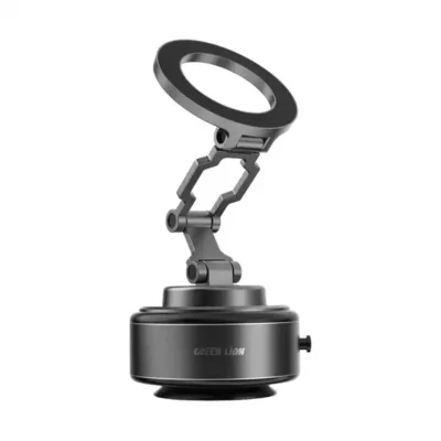 هولدر خودرو وکیومی اتومات گرین لاین مدل Green Lion GX‑30 Auto Suction Phone Holder 
