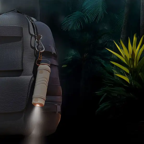 Porodo-OneGear-with-5000mAh-Power-Bank-with-Flashlight-Lighte