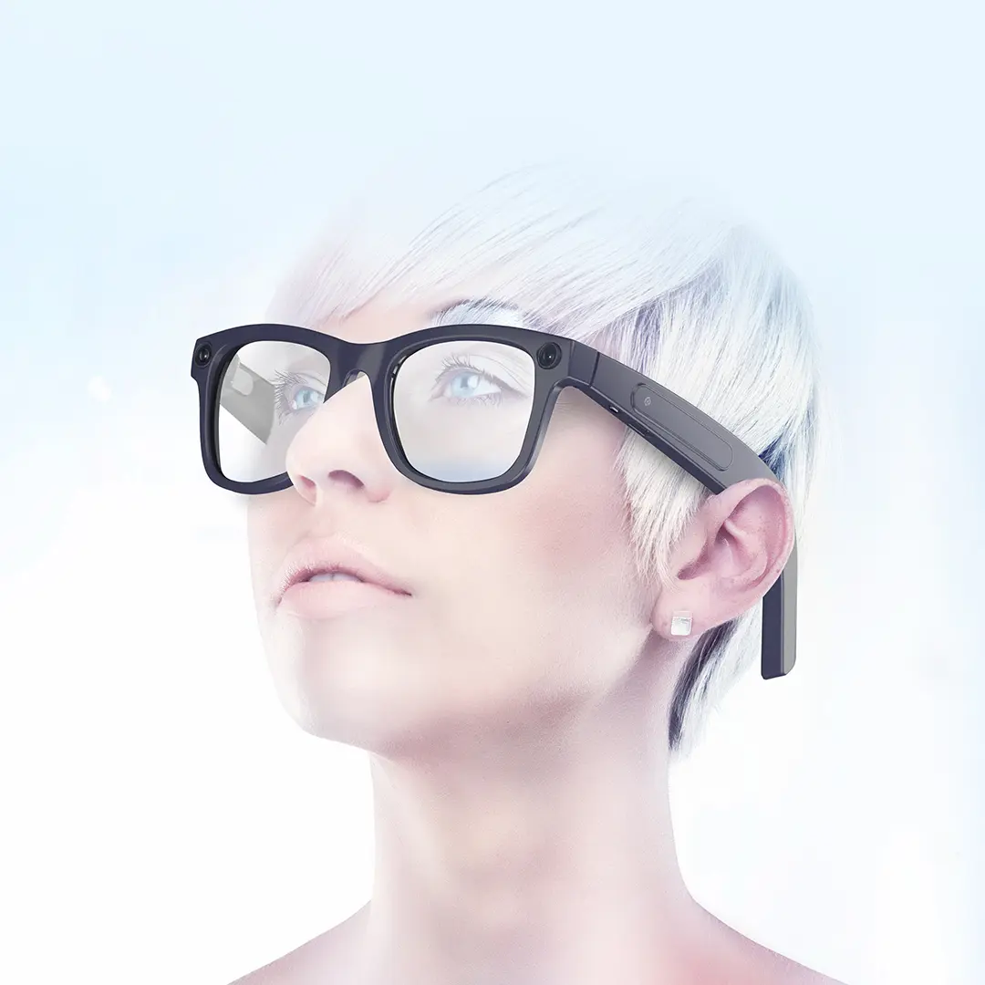 Powerology Paganspo AI Camera Smart Glasses - Gray9