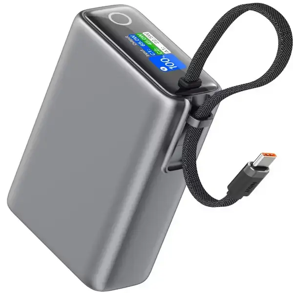 WhatsApp_Image_2025-10-27_at_3.19.48_PM.webp پاوربانک 20000 هزار 65 وات گرین لاین مدل Green Lion Tron X GNTRX20P65GY - Image 1