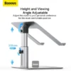 پایه نگهدارنده لپ تاپ و تبلت بیسوس مدل Baseus Adjustable LUJS000012 - Image 5