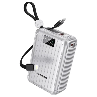 پاوربانک 10000 هزار 20 وات پرودو مدل PORODO PETITE 10000mAhPD 20W DISPLAY