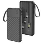 پاوربانک 10000 هزار 10 وات پیانو پرودو مدل Porodo Piano 10000mAh 10w PDPBJ33BK