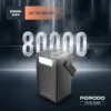 پاوربانک 80000 هزار 20 وات لارا پرودو مدل PORODO LARA 80000 20W POWER BANK PDPBJ261BK - Image 5