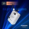 پاوربانک 20000 هزار 20 وات پرودو مدل PORODO PETITE 20000mah PD 20W DISPLAY - Image 9