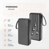 پاوربانک 30000 هزار 10 وات پیانو پرودو مدل Porodo Piano 30000mAh 10w PDPBJ35BK - Image 7