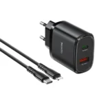 شارژر دیواری 20 وات همراه کابل لایتنینگ  یسیدو مدل Yesido YC47 