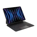 کیبورد بی سیم سازگار با iPad Pro 11" لولو مدل Levelo AeroBoard Saffanio Leather Wireless Keyboard 