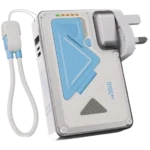 شارژر دیواری و پاوربانک وایرلس 10000 هزار پاورولوژی مدل  Powerology 10000mAh Wall Charger MagSafe Power PPBCHA80