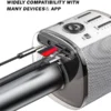 میکروفون دستی بی‌سیم یسیدو مدل Yesido KR10  - Image 5