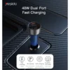شارژر فندکی 48 وات یسیدو مدل Yesido Y52 Car Charger | PD 30W Type‑C + QC18W USB | Dual‑Port Fast Charging  - Image 2