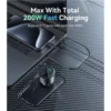 شارژر فندکی 200 وات یسیدو مدل Yesido Y59 Dual Type‑C Ports & QC18W Fast Charging Multi‑Protection  - Image 4