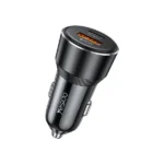 شارژر فندکی یسیدو 50 وات مدل Yesido Y64 Aluminum Alloy Super Fast Charging QC + PD Dual Ports