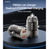 شارژر فندکی شفاف 30 وات یسیدو مدل Yesido Y69 Aluminum Alloy Transparent Shell PD 30W Fast Car Charger - Image 2