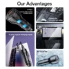 شارژر فندکی 118 وات یسیدو مدل Yesido Y65 Super Fast Charging Aluminum Alloy USB & Type‑C Dual Ports  - Image 3