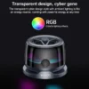 اسپیکر مغناطیسی 3 وات یسیدو مدل Yesido YSW32 RGB Magnetic Mini Wireless Speaker - Image 4