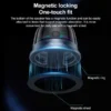اسپیکر مغناطیسی 3 وات یسیدو مدل Yesido YSW32 RGB Magnetic Mini Wireless Speaker - Image 5