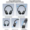 هدست حذف نویز دو حالته یسیدو مدل Yesido EP11 Dual‑Mode Noise Reduction Over‑Ear Bluetooth Headphones - Image 10