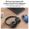 هدست حذف نویز دو حالته یسیدو مدل Yesido EP11 Dual‑Mode Noise Reduction Over‑Ear Bluetooth Headphones - Image 8