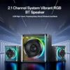 اسپیکر بلوتوثی 40 وات یسیدو مدل Yesido YSW41 RGB Bluetooth Speaker Subwoofer - Image 2