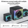 اسپیکر بلوتوثی 40 وات یسیدو مدل Yesido YSW41 RGB Bluetooth Speaker Subwoofer - Image 7