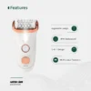 اپیلاتور گرین لاین مدل Green Lion 2 in 1 Epilator Shave, Trim, Epilate - Image 6