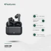 هندزفری بلوتوث گرین‌ لاین مدل Green Lion River True Wireless Earbuds GNRVRTWSBK - Image 4