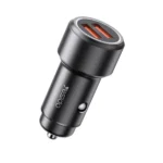 شارژر فندکی 36 وات یسیدو مدل Yesido Y43 | 36W Dual QC 3.0 Super Fast| Dual USB Quick Charging Adapter