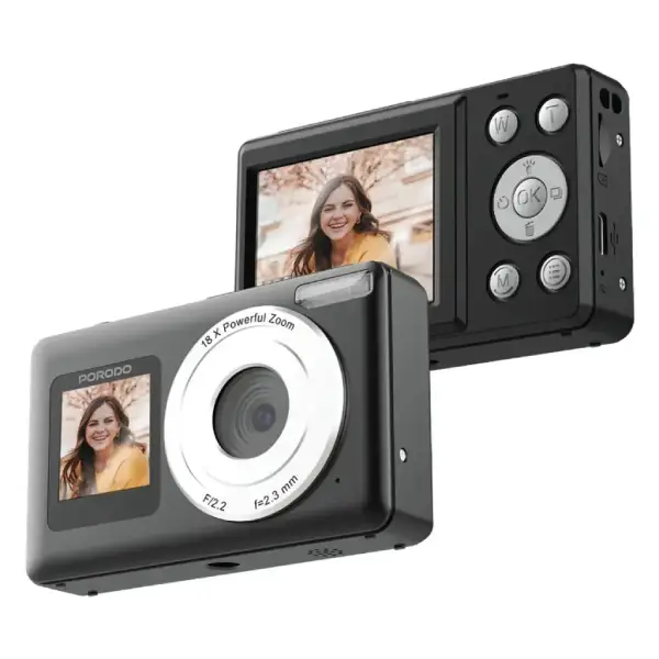 New-Project-2-49.webp دوربین دیجیتال پرودو مدل Porodo Lifestyle Dual‑Screen Digital Camera - Image 1