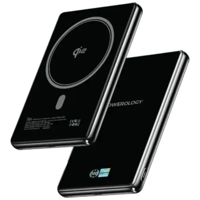 پاوربانک 10000 هزار 20 وات مگ سیف پاورولوژی مدل Powerology Skye 10000mAh MagSafe  