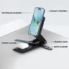 شارژر وایرلس لولو مدل Levelo Arch 3 in 1 Wireless Charger - Image 5