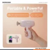 ماساژور دستی بی‌سیم پرودو مدل Porodo Lifestyle Cordless Mini Massage Gun - Image 9