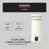 ماگ اسپیکری 350 میلی لیتر پرودو مدل Porodo Lifestyle Fluxmix Stirring Cup with Speaker PDLFST198 - Image 8