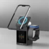 شارژر وایرلس گرین لاین مدل Green Lion Smart Station Pro LCD Display Wireless Charger with Speaker - Image 2