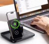 شارژر وایرلس سه‌کاره گرین لاین مدل Green Lion 3 in 1 Multifunctional Wireless Charger GN3IN1MWCBK - Image 5