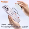 قاب محافظ نیمه شفاف مگ سيف مک دودو مدل Mcdodo Crystal PC-3092 برای Apple iPhone 14 Pro - Image 3