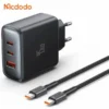 آداپتور 3 پورت 45 وات مک دودو MCDODO CH-4860