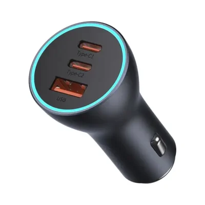شارژر فندکی 40 وات دو پورت بیسوس مدل Baseus CGJP000013