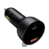 شارژر فندکی 60 وات دو پورت بیسوس مدل Baseus CGJP010013 - Image 2