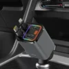 شارژر فندکی ۶۵ وات با کابل جمع‌شونده گرین لاین مدل Green Lion Retractable Car Charger GNRTCC65WGY - Image 2