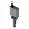 شارژر فندکی ۷۵ وات با کابل جمع‌شونده گرین لاین مدل Green Lion Retractable Car Charger GNRT75WCCGY