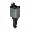 شارژر فندکی ۶۵ وات با کابل جمع‌شونده گرین لاین مدل Green Lion Retractable Car Charger GNRTCC65WGY