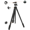 سه پایه با قابلیت تنظیم ارتفاع دوربین پرودو مدل Porodo Flexible Tripod PD-TRPSFE-BK - Image 2