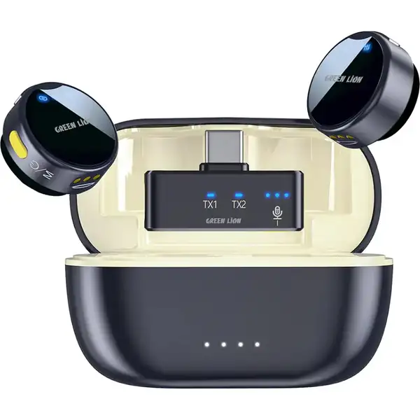 546090 میکروفون یقهای بیسیم گرین لاین مدل Green Lion GM-92X - Image 1