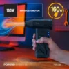 دمنده جت فن ۱۶۰ وات قابل حمل پرودو مدل Porodo Lifestyle Turbo Blast Portable Air Blower - Image 5